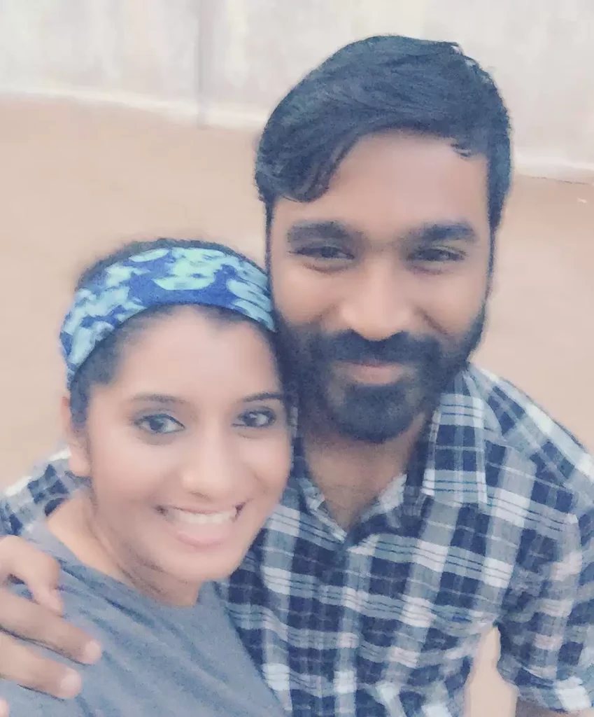 dhanush stayed in the room with the hostess