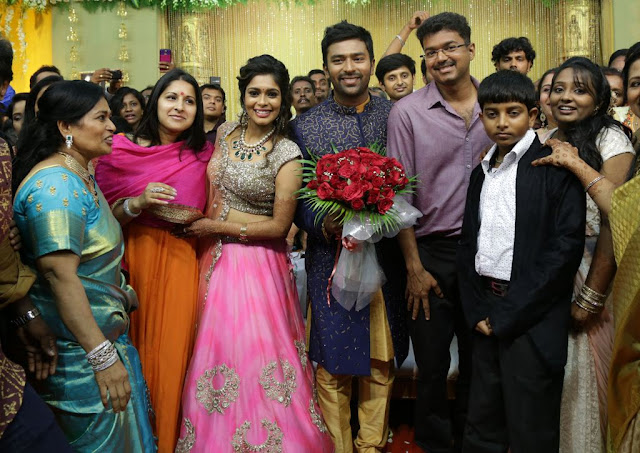 Actor Shantanu and Keerthi's wedding photos